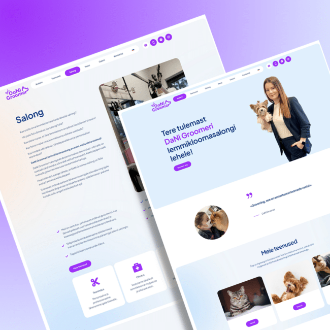 DaNi Groomer Veebisait